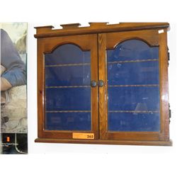 Wall hanging spoon display rack