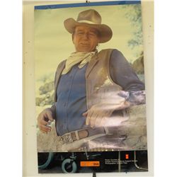 John Wayne poster 23" x 31"