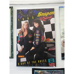 1993 Snap-on racing poster 27" x 40"