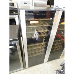 Sanyo glass front beverage fridge