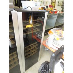 Sanyo glass front beverage fridge