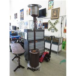 Patio heater, by Paramont. 8' tall, 16" dia.