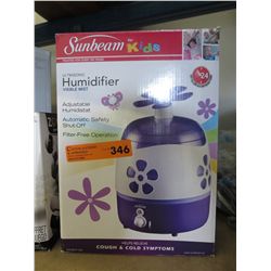 Sunbeam humidifier for children, in box
