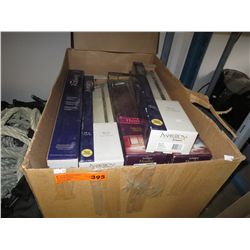 Box of bathroom towel bars
