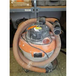 Rigid wet/dry shop vac. 5 HP