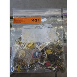 Bag of approx. 60 collectible pins