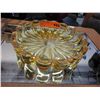 Image 1 : Vintage yellow-amber heavy dish