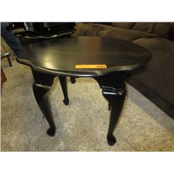 Pair of black end tables