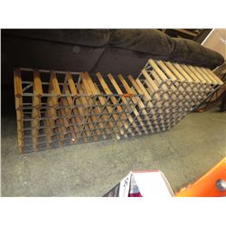 3 Wine racks -  approx 84 bottles slots in total