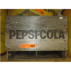 Vintage wood Pepsi crate
