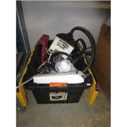 Crate containing Wagner power steamer