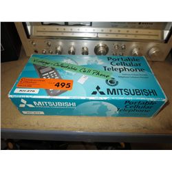 Vintage collectible Mitsubishi cell phone