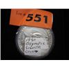 Image 1 : 1980 Olympic silver coin - CCCP