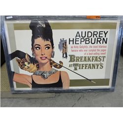 "Audrey Hepburn" framed print