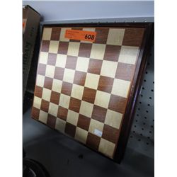 Chess board/checker board & pieces