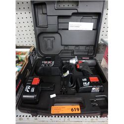 Craftsman cordless drill in case
