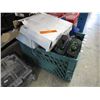 Image 1 : Milk crate of cordless tools