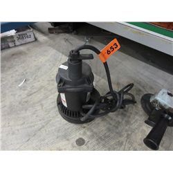 Flotech 1/6 HP submersible sump pump