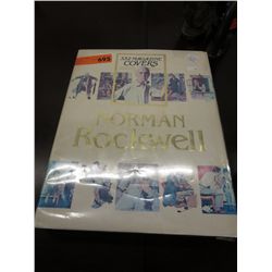 1970s Norman Rockwell coffee table book