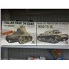 Image 1 : 2 Old Italian tank models