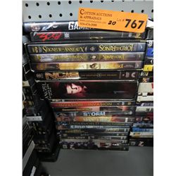 Approx 20 movie DVDs