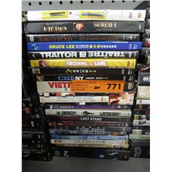 Approx 20 movie DVDs