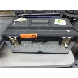 Stanley tool box and contents
