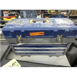 Mastercraft Maximum tool box and contents