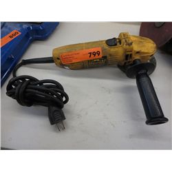 DeWalt 4.5" angle grinder