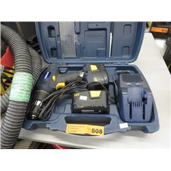 Mastercraft cordless drill in case