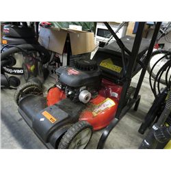 Yard Machines gas lawnmower with bag attachment