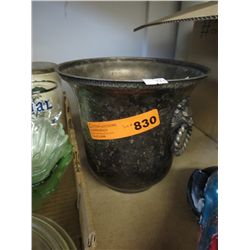 Silver plated ice bucket
