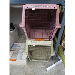 2 x Kennel Cab II pet crates
