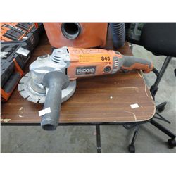 Ridgid 6" angle grinder