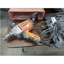 Ridgid heavy duty drill
