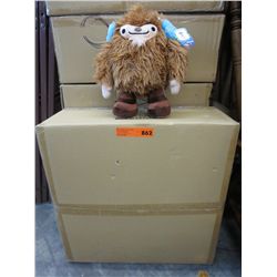 12x 2010 Olympic "Quatchi 13.5" stuffed animals