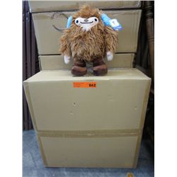 12x 2010 Olympic "Quatchi 13.5" stuffed animals
