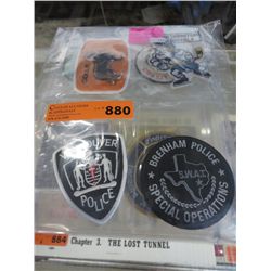 8 Unused older Badges & patches