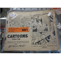 Rare 1947  "Cartoons from the Daily Express" book