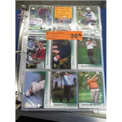 2001 Upper Deck Golf cards - Complete set