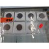 Image 1 : 7 Canadian One Cent Coins 1901-1919