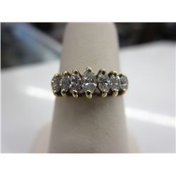 $1600 Gemologist Appraised 10KT Gold Diamond Ring