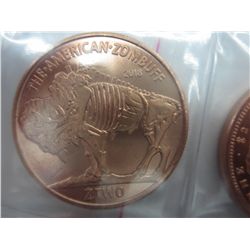 2 x 2017 Zombie Morgans
