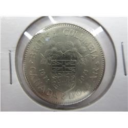 3 Old Canada one dollar BC Centennial coins