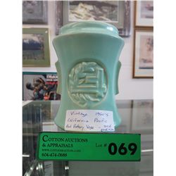 Vintage 1950's art pottery vase