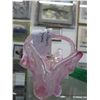 Image 3 : 2 Hand crafted glass baskets "Chantili" - Canadian