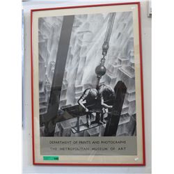 Framed poster "Men of Steel" by Samuel L Margolies