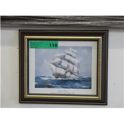 Framed print "Flying Cloud"