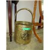 Image 1 : Brass bucket with raised detail