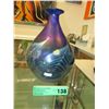 Image 1 : Hand blown art vase - Signed